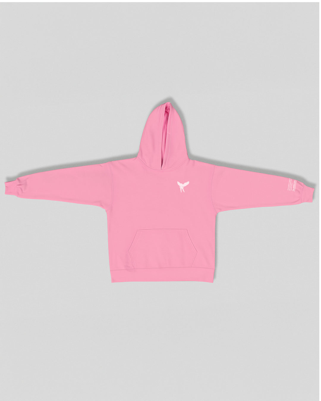 Shero Pink Power Oversized Hoodie