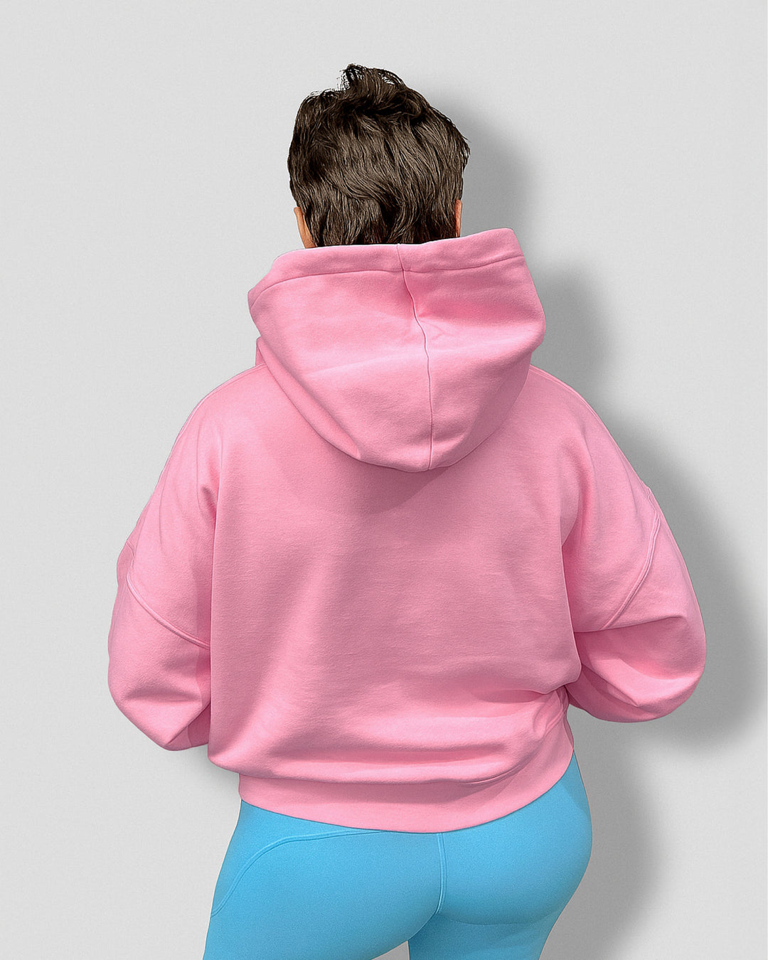 Shero Pink Power Oversized Hoodie