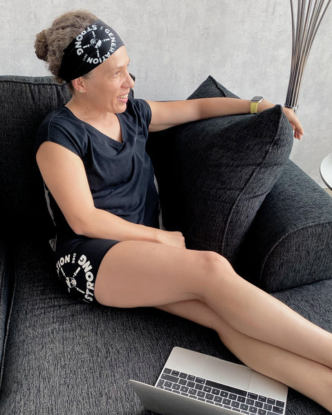 Black Skull Shorts