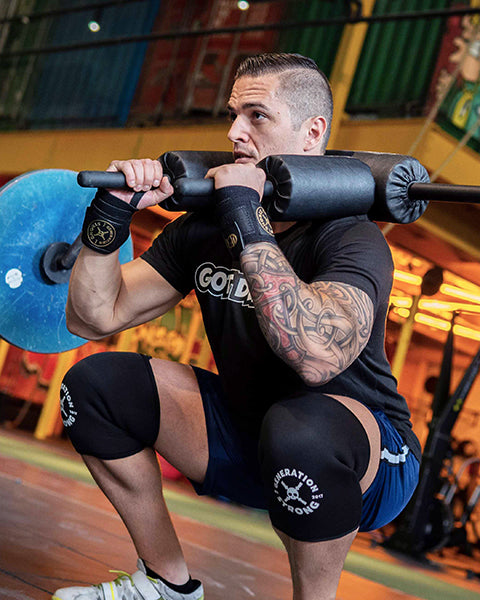 Gen. Strong Knee Sleeves - Black (Stiff)