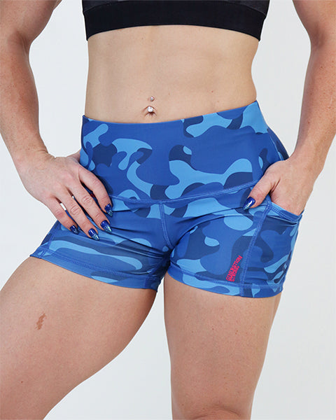2.0 Blue Camo Shorts