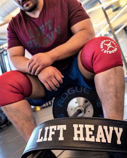 Gen. Strong Knee Sleeves - Red