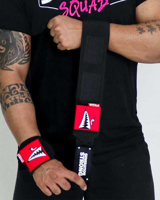 Shark Attack Wrist Wraps