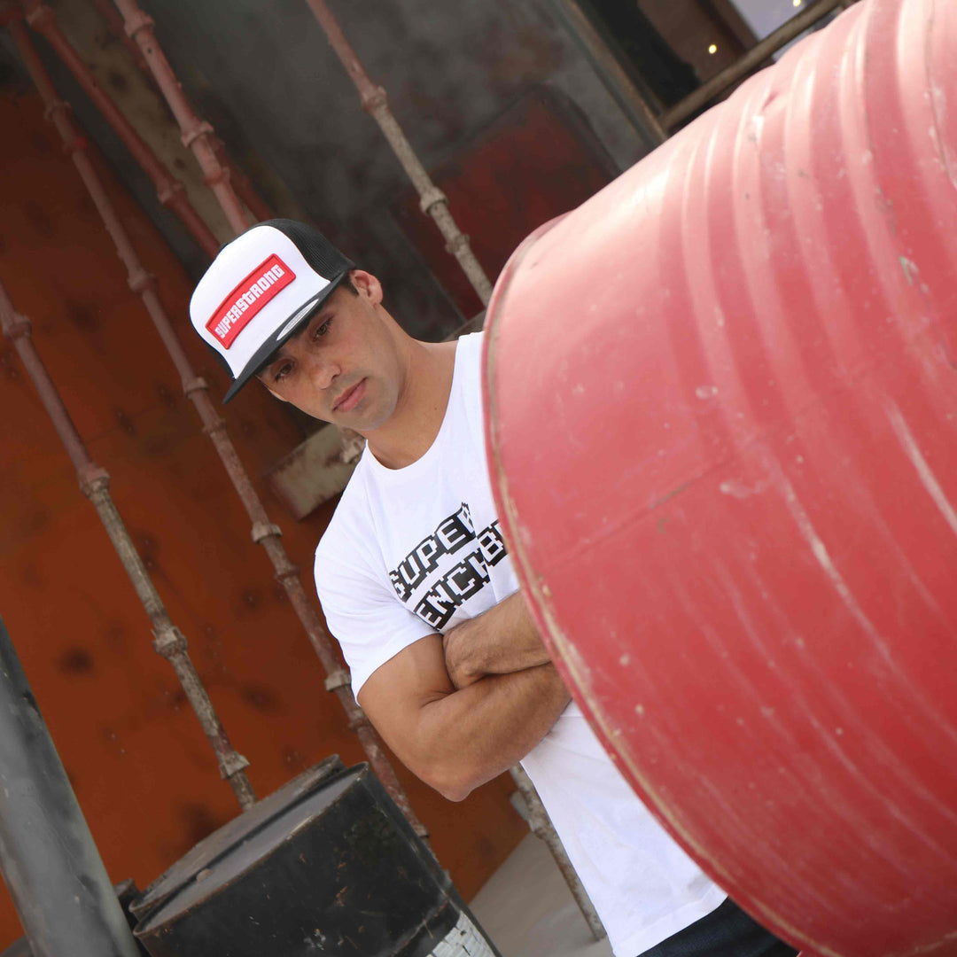 Superstrong (Black) Trucker Hat