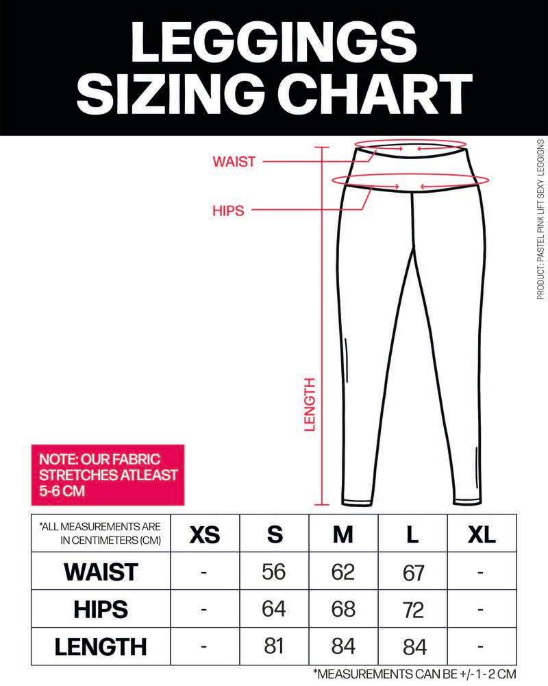 Lift Sexy Leggings - Pastel Pink