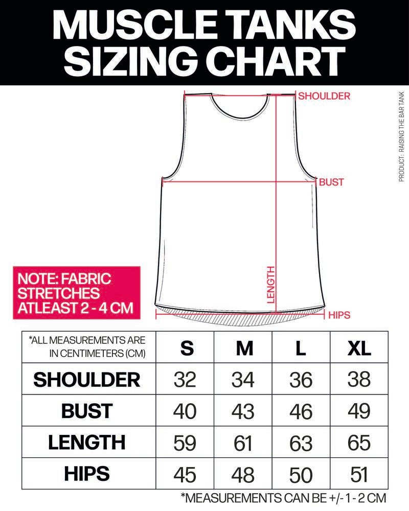 Raising The Bar Muscle Tank
