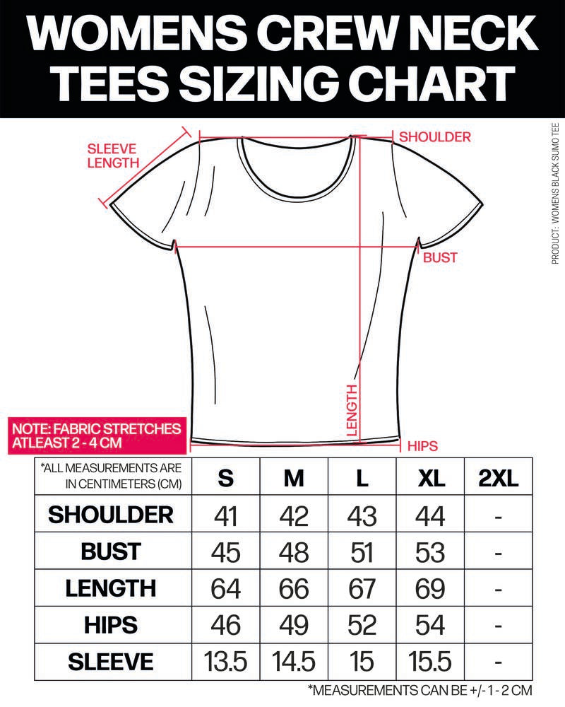 Womens Sumo Tee - Black