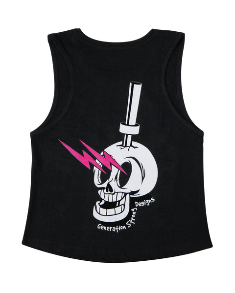 Womens Barbell Head Tank