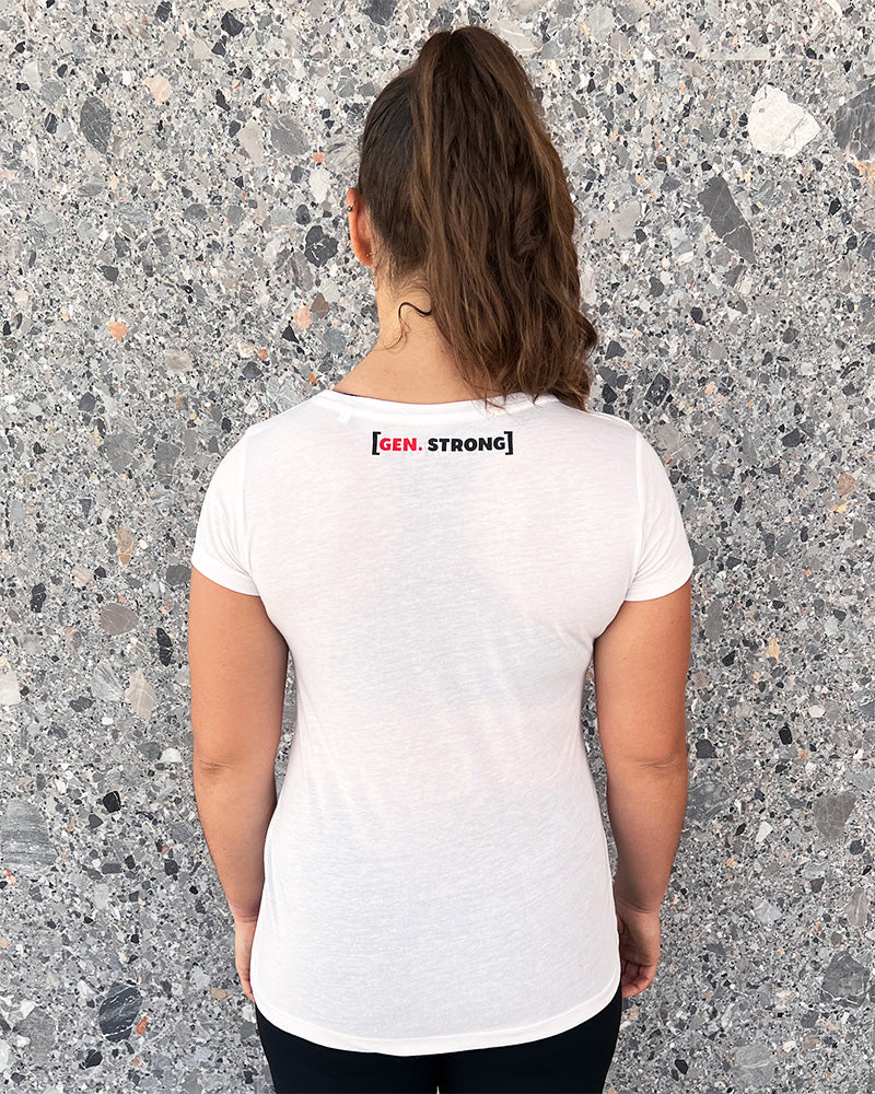 Womens Sumo Tee - White